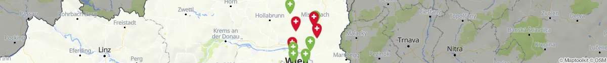 Map view for Pharmacies emergency services nearby Großrußbach (Korneuburg, Niederösterreich)